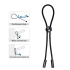 Петля для пениса PRETTY LOVE DELAY MAGIC RING, черная вид 4