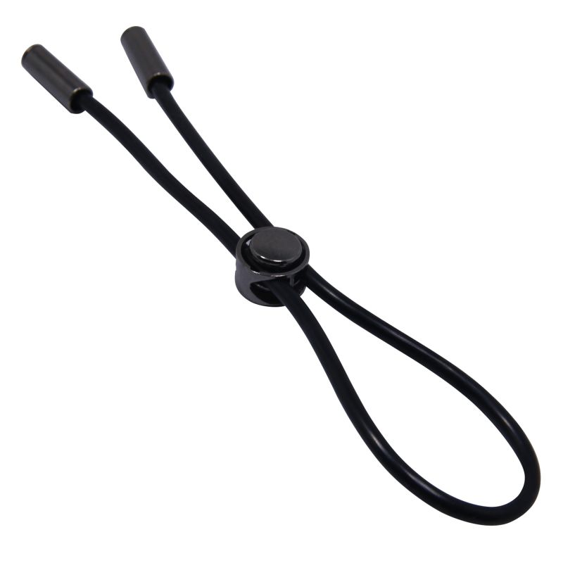 Петля для пениса PRETTY LOVE DELAY MAGIC RING, черная вид 6