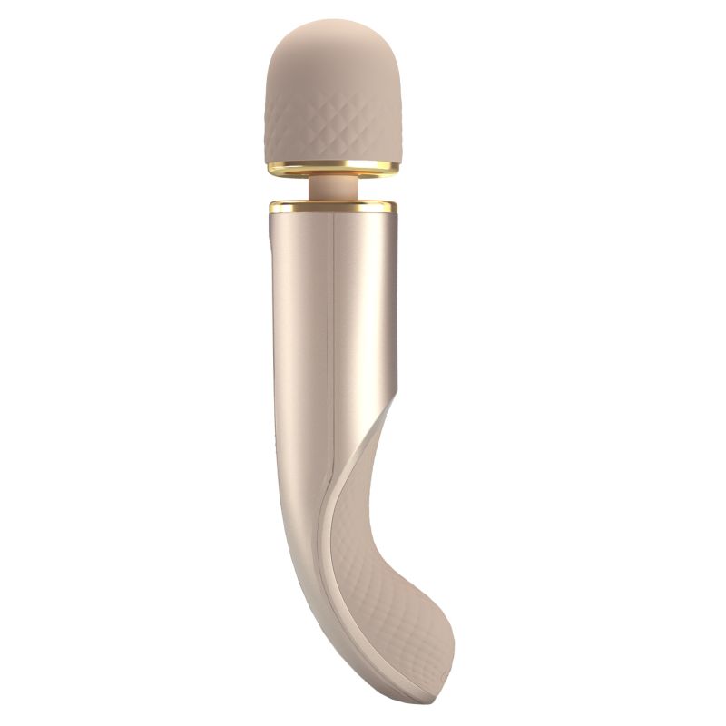 Вибромассажер микрофон PRETTY LOVE Interesting Massager Gold, 29 х 5.8 см вид 4