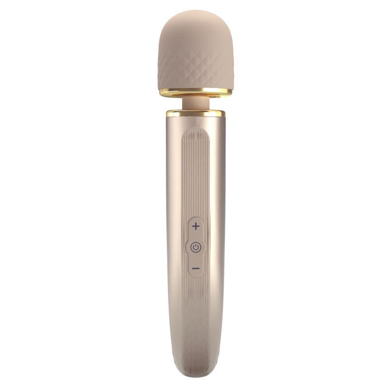 Вибромассажер микрофон PRETTY LOVE Interesting Massager Gold, 29 х 5.8 см вид 5