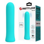 Мини-вибратор PRETTY LOVE Blanche бирюзовый, 2 х 10 см