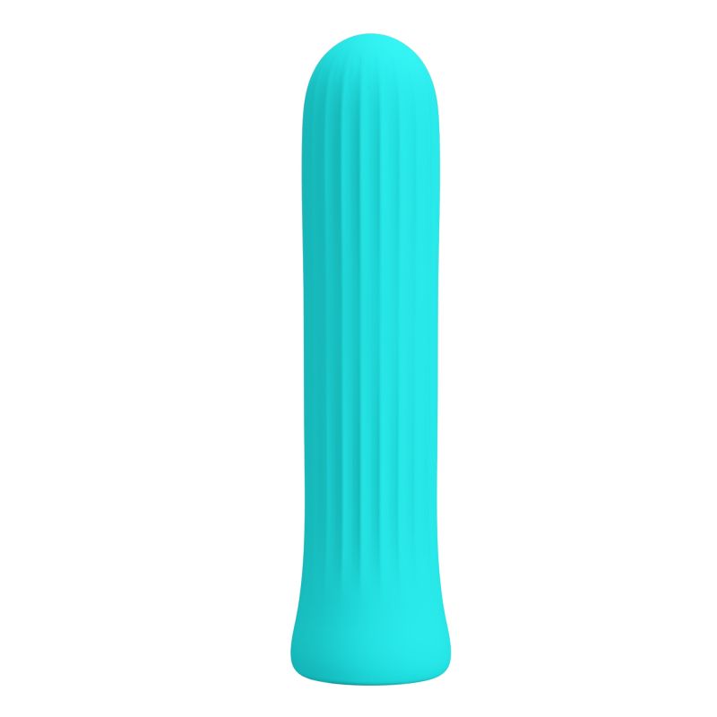 Міні-вібратор PRETTY LOVE Blanche бірюзовий, 2 х 10 см вид 3