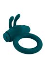 Ерекційне кільце з віброкулею Evolved Playboy Bunny Buzzer, зелене вид 6