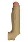 Реалистичная вибронасадка Shaft Vibrating Sheath Size 2 Oak с пультом, 22.3 см вид 5