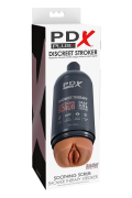 Мастурбатор в колбе Pipedream PDX Plus Shower Therapy черный, 28.5 см