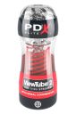 Мастурбатор Pipedream PDX Elite Viewtube 2 прозрачный, 18 см