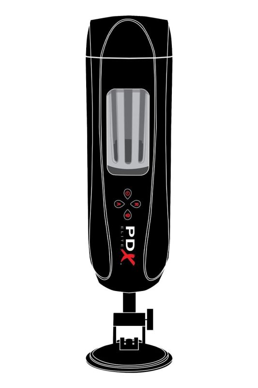 Мастурбатор Pipedream PDX Elite Ultimate Milker 2 чорний, 27 см вид 4