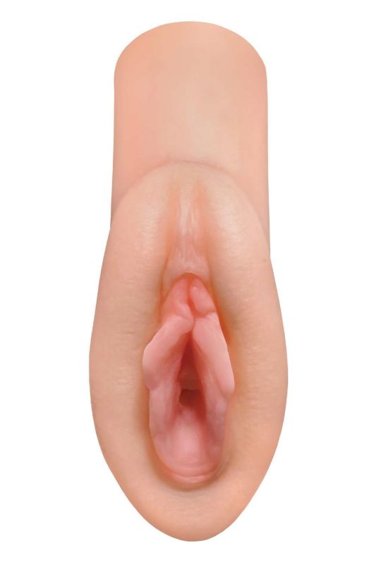 Мастурбатор Pipedream PDX Plus Perfect Pussy Dream Stroker бежевий, 14.8 см вид 3