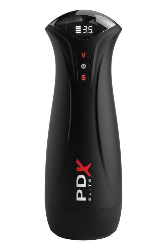 Вібромастурбатор вагіна Pipedream PDX Elite бежевий, 24.5 см вид 3