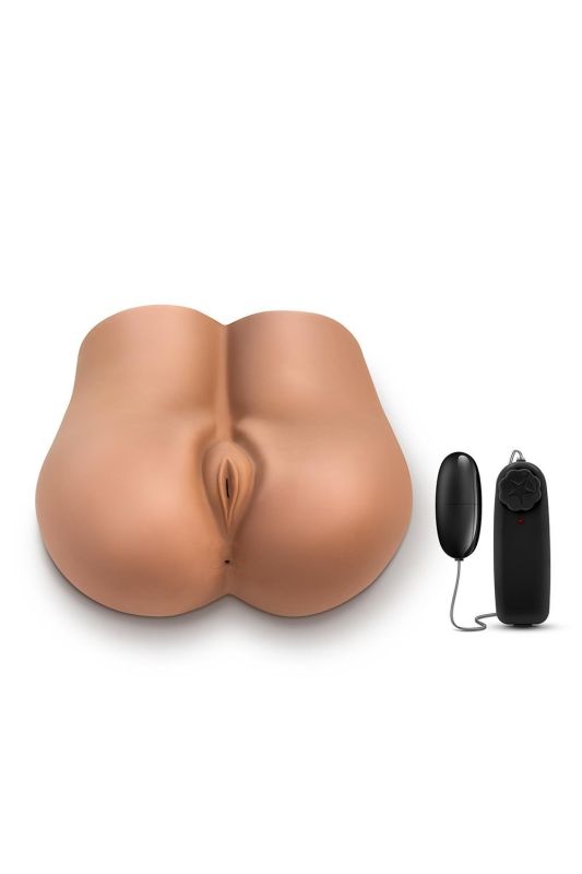 Мастурбатор з віброкулею та пультом Blush X5 Men два отвори, 29.7 см вид 2