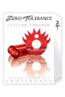 Эррекционное кольцо с двумя вибропулями Zero Tolerance Flame Thrower красное, 5 см вид 4