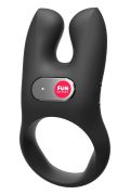 Ерекційне віброкільце Fun Factory Nos чорне, 8 см