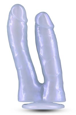 Фалоимитатор двойной NS Novelties Fantasia фиолетовый, 17.4 см