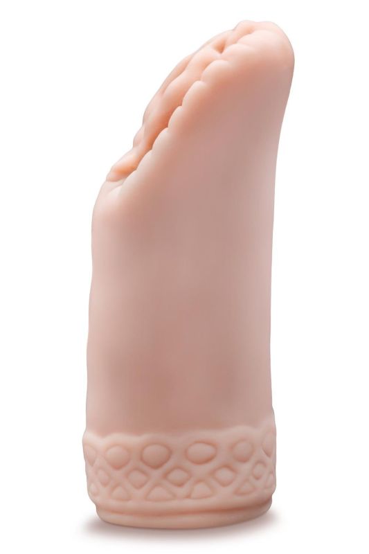 Мастурбатор вагина Blush Enlust Alyssa с бусинами внутри, 13.9 см вид 3