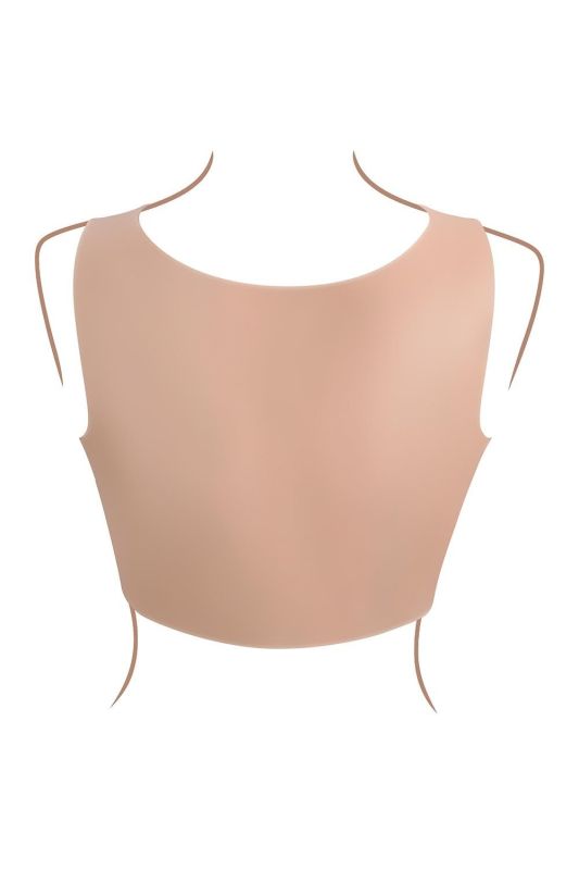 Накладная грудь топ Gender X Undergarments Plate C-Cup, 28 см вид 7
