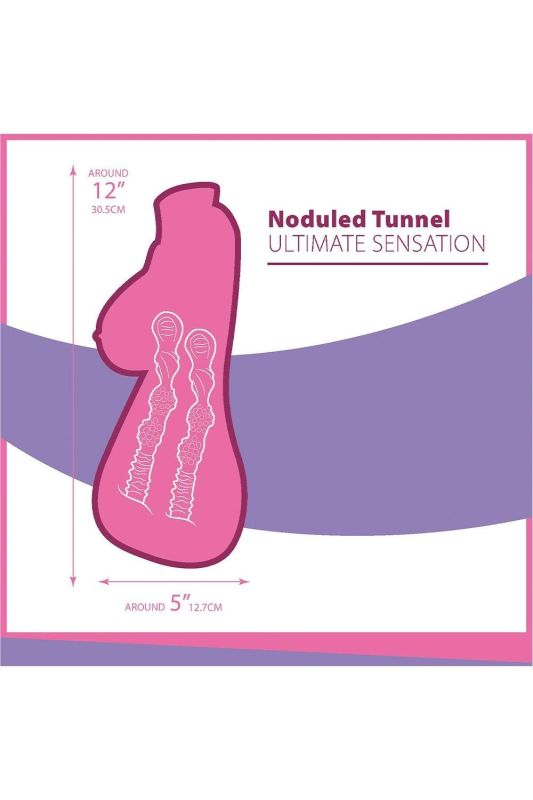 Мастурбатор торс 2 входи NMC Life Like вагін, анус і груди, 31 см вид 5