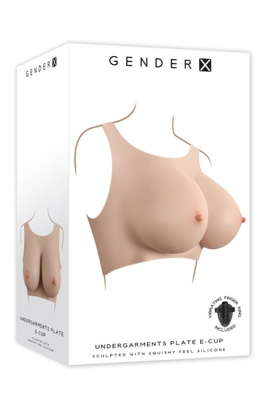 Накладная грудь топ Gender X Plate E-Cup, 27.9 см вид 7
