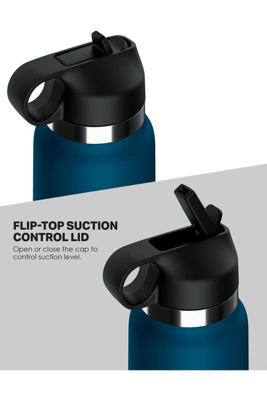 Мастурбатор вагина Pipedream PDX Plus в колбе, синий, 23.8 см вид 6