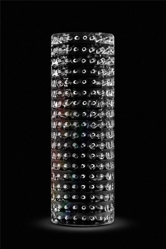 Мастурбатор нереалистичный Blush Rize прозрачный, 13.5 см вид 3