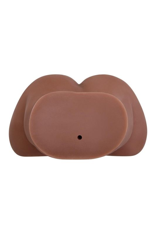 Мастурбатор анус і вагіна Zero Tolerance з ерекційним кільцем, коричневий вид 9