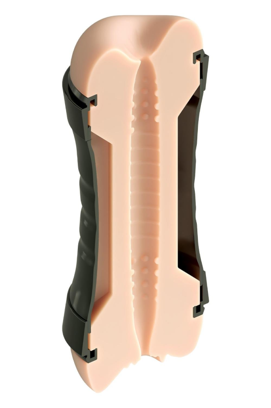 Мастурбатор вагина и анус Pipedream PDX Extreme в колбе, 21 см вид 5