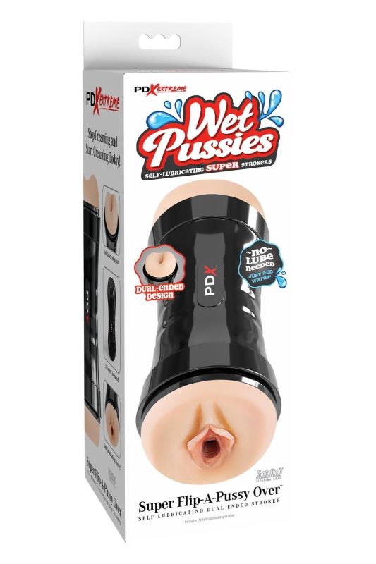 Мастурбатор вагина и анус Pipedream PDX Extreme в колбе, 21 см вид 8