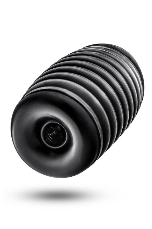 Мастурбатор Blush Rize, що самозмазується, чорний, 10.1 см вид 3