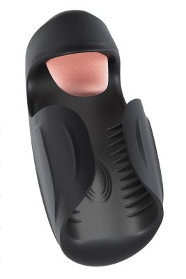 Мастурбатор Blush M for Men з вібрацією, 14.6 см