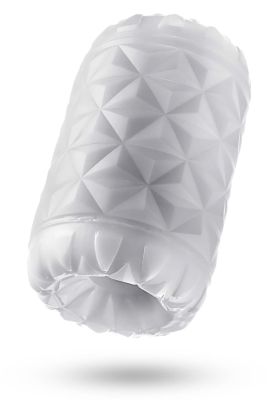 Мастурбатор самосмазывающийся Blush Rize белый, 10.1 см