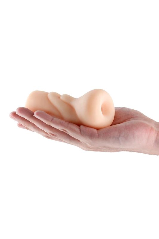 Мастурбатор анус NS Novelties Barely Legal Jennifer бежевый, 11 см вид 4