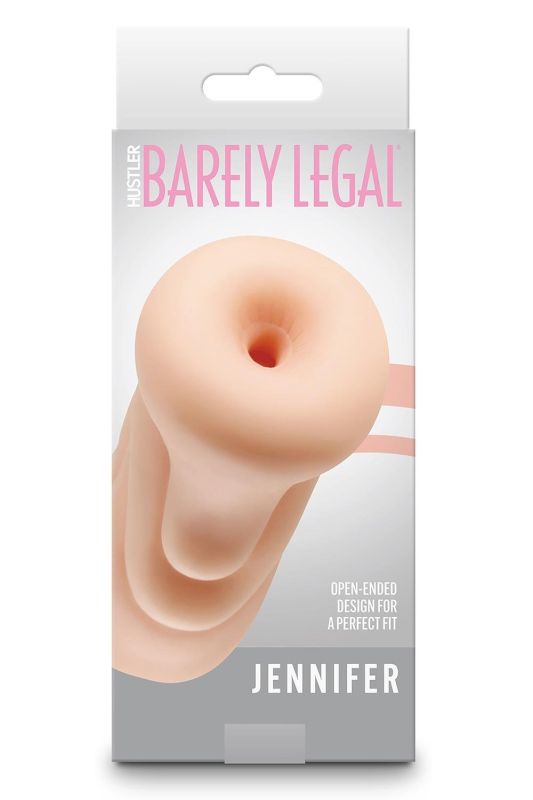Мастурбатор анус NS Novelties Barely Legal Jennifer бежевий, 11 см вид 5