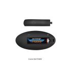 Анальна пробка з вібрацією Baile Mr. Play на пульті керування, чорна, 12.4 х 3.2 см вид 8