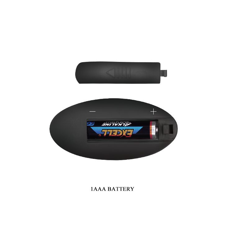 Анальна пробка з вібрацією Baile Mr. Play на пульті керування, чорна, 12.4 х 3.2 см вид 8