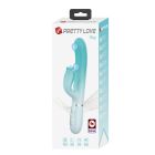 Вібратор-кролик PRETTY LOVE Gigi із стимулятором язичком, блакитний, 22.8 х 3.4 см вид 12