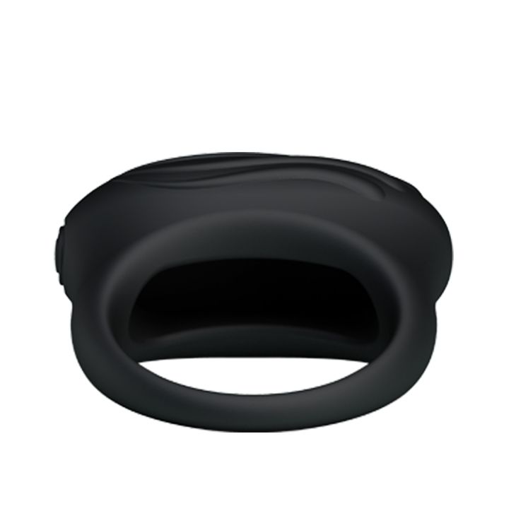 Ерекційне віброкільце PRETTY LOVE Bertram, чорне вид 5