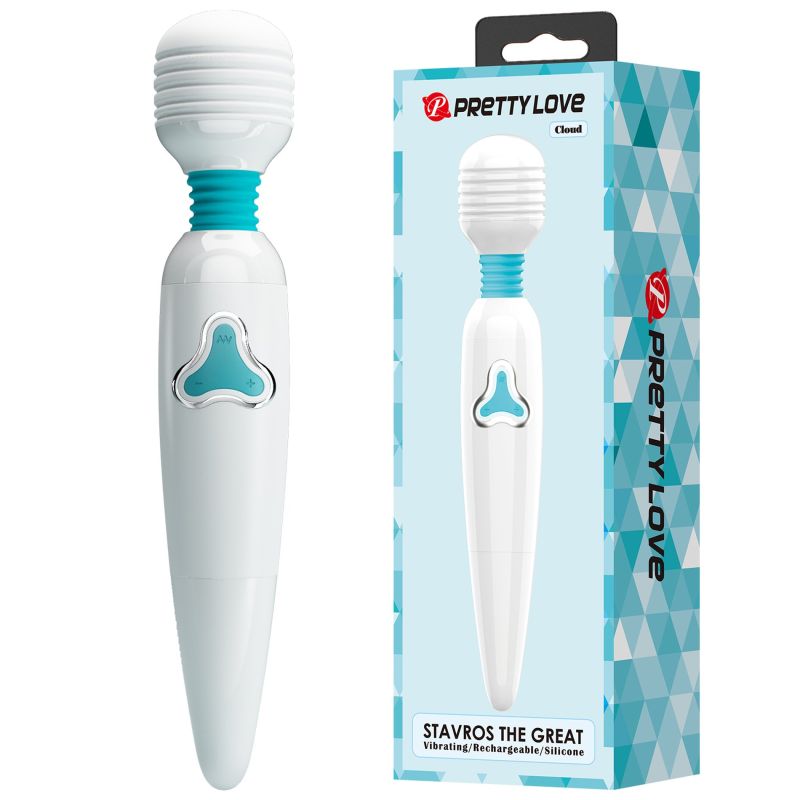 Вибратор-микрофон PRETTY LOVE Cloud 7 режимов, белый, 25 х 4.5 см вид 2