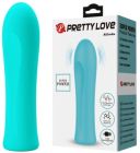 Міні-вібратор PRETTY LOVE Alfreda 12 режимів, зелений, 10.2 х 2.6 см вид 8