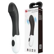 Вібратор для точки G Pretty Love Elemental Vibrator чорний, 19 х 3.2 см