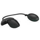 Анальна вібропробка з накачуванням Pretty Love Manson «Мушля», чорна, 9.6 х 4 см вид 5