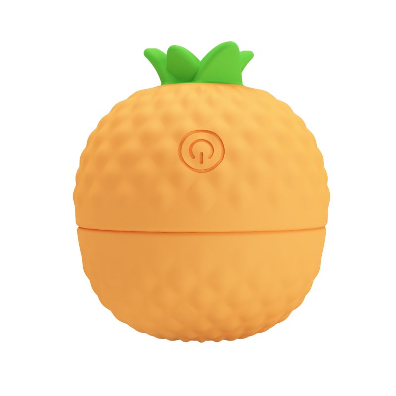 Клиторальный пульсатор PRETTY LOVE Pineapple Secret оранжевый, 5,7 х 5,1 см вид 3
