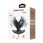 Анальная пробка с накачкой Pretty Love Hanson «Дельфин», черная, 10.6 х 4.1 см вид 9