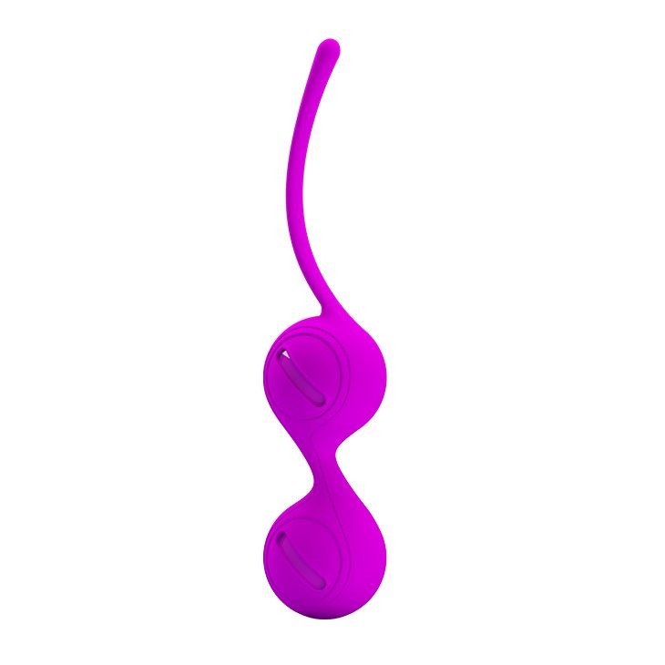 Вагинальные шарики PRETTY LOVE Kegel фиолетовые, 16 х 3.3 см вид 3