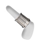 Насадка на пенис Pretty Love стимулирующая, прозрачная, 5.5 х 3.2 см вид 4