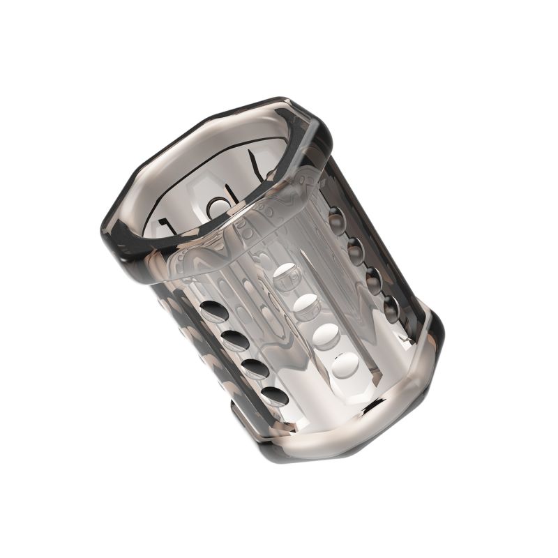 Насадка на пенис Pretty Love стимулирующая, прозрачная, 5.5 х 3.2 см вид 7