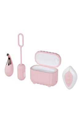 Набор вибраторов Blush Play With Me с пультом и кейсом, розовый, 2 шт