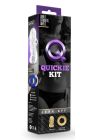 Набір мастурбатор та 3 ерекційні кільця Blush Quickie kit прозорий вид 4