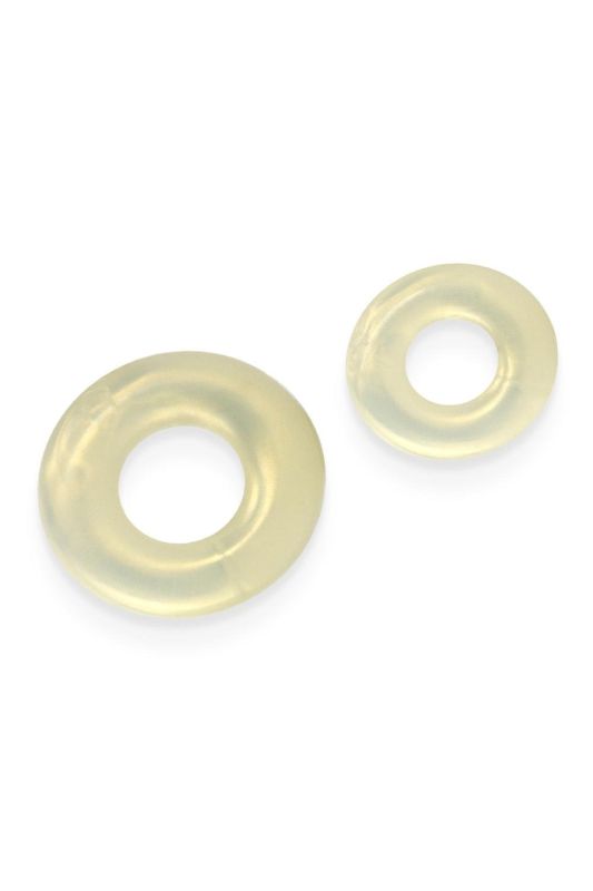 Эрекционные кольца NS Novelties Fantasia прозрачные, 2 шт вид 2