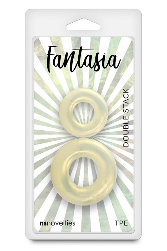 Эрекционные кольца NS Novelties Fantasia прозрачные, 2 шт вид 4