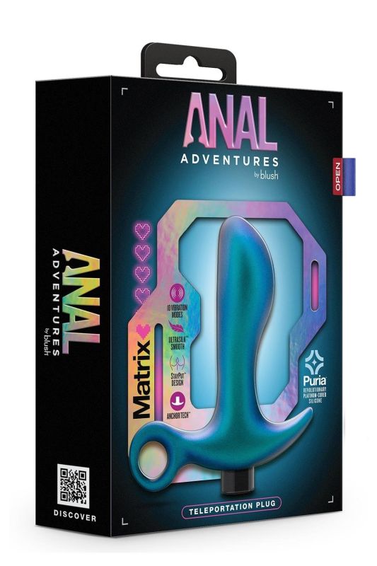 Масажер простати Blush Anal Adventures з вібрацією, 11.5 см вид 7