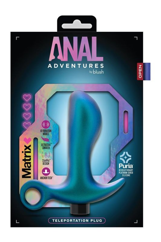 Масажер простати Blush Anal Adventures з вібрацією, 11.5 см вид 8